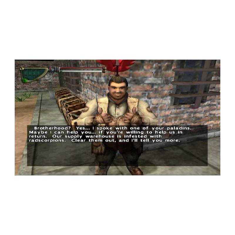 اسکرین شات(تصویر گیم پلی)  بازی Fallout Brotherhood of Steel برای PS2