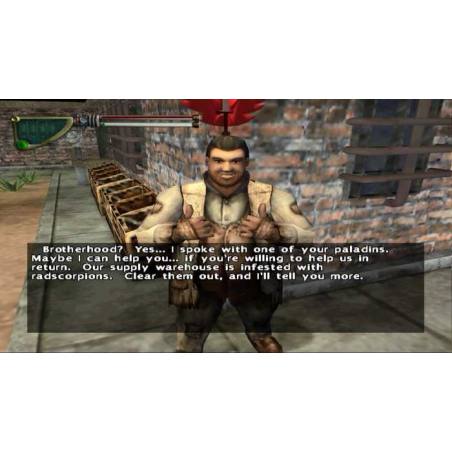 اسکرین شات(تصویر گیم پلی)  بازی Fallout Brotherhood of Steel برای PS2