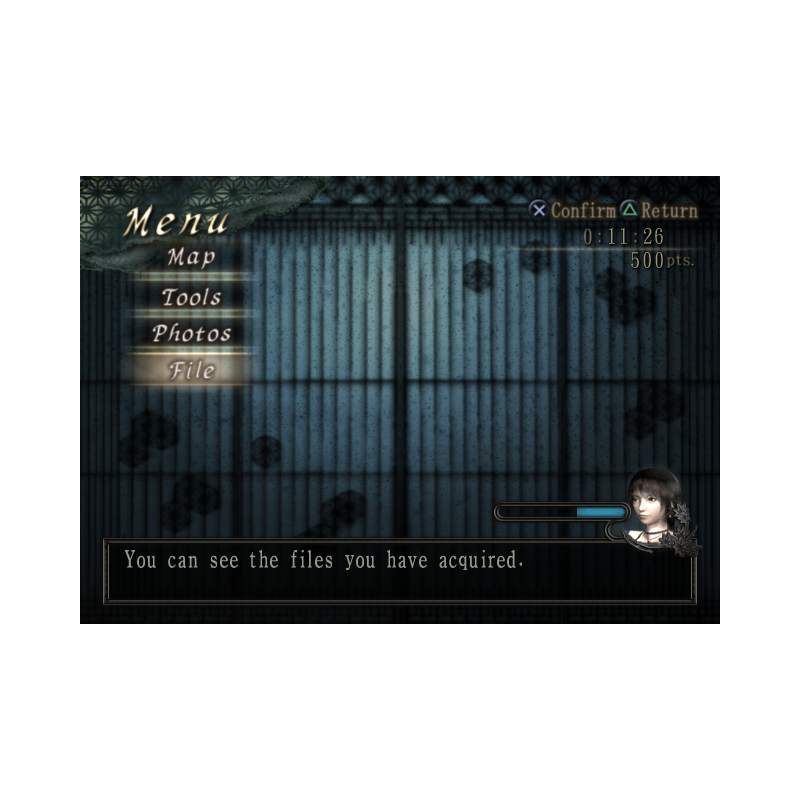 اسکرین شات(تصویر گیم پلی)  بازی Fatal Frame III The Tormented  برای PS2