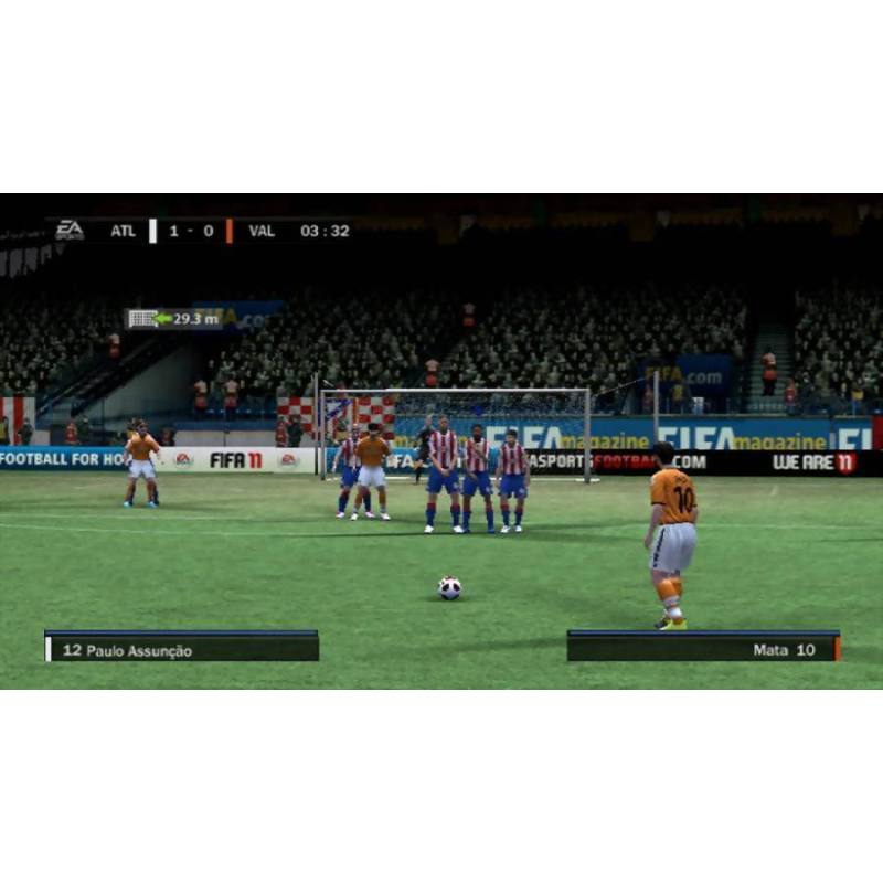 اسکرین شات(تصویر گیم پلی) بازی Fifa Soccer 11 برای PS2