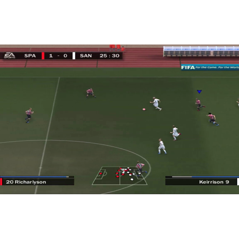 اسکرین شات(تصویر گیم پلی) بازی Fifa Soccer 11 برای PS2