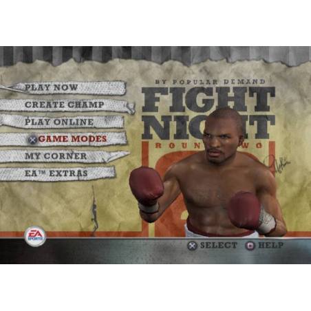 اسکرین شات( تصویر گیم پلی)  بازی Fight Night Round 2 برای PS2