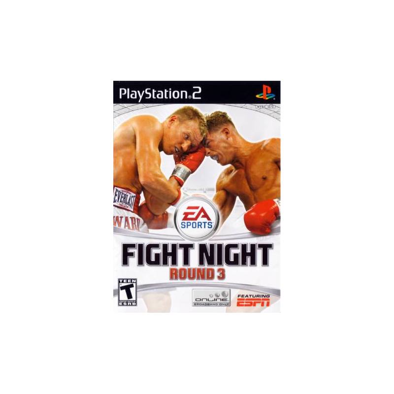کاور بازی Fight Night Round 3 برای PS2