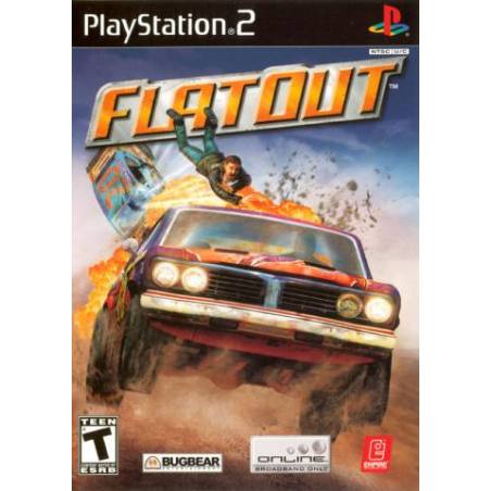 کاور بازی FlatOut برای PS2
