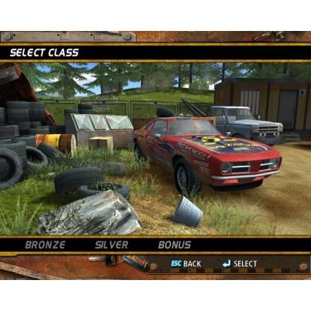 اسکرین شات(تصویر گیم پلی) بازی FlatOut برای PS2
