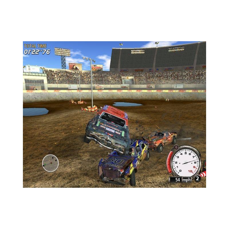 اسکرین شات(تصویر گیم پلی) بازی FlatOut برای PS2