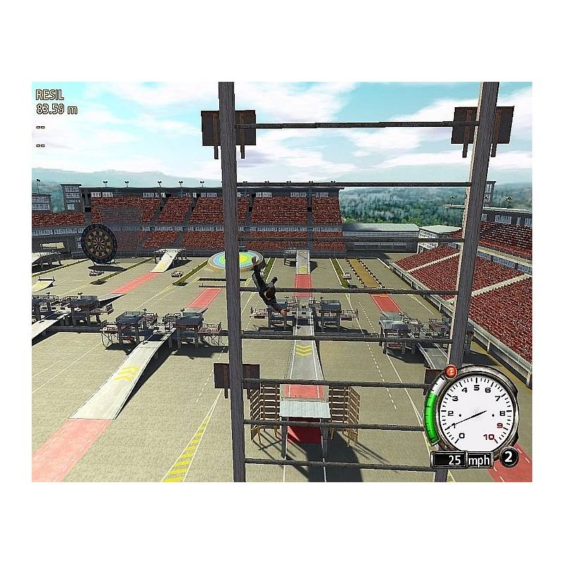 اسکرین شات(تصویر گیم پلی) بازی FlatOut برای PS2