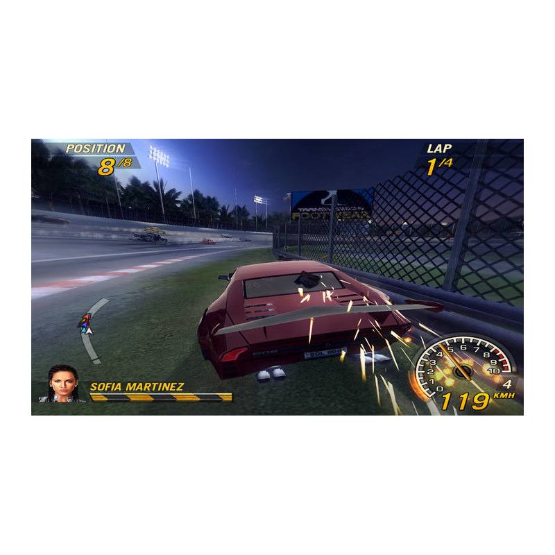 اسکرین شات(تصویر گیم پلی) بازی FlatOut 2  برای PS2
