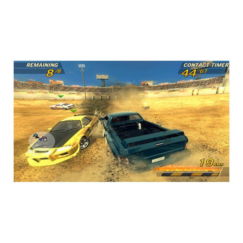 اسکرین شات(تصویر گیم پلی) بازی FlatOut 2  برای PS2