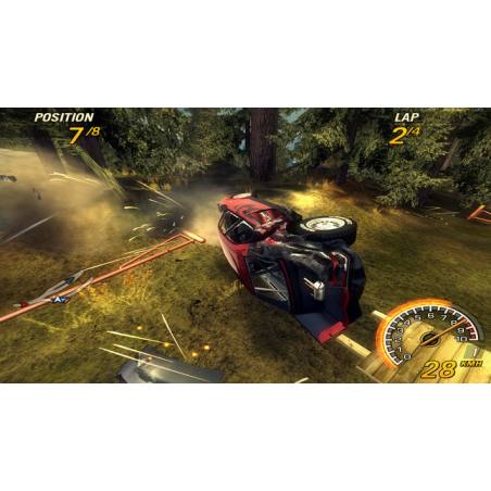 اسکرین شات(تصویر گیم پلی) بازی FlatOut 2  برای PS2
