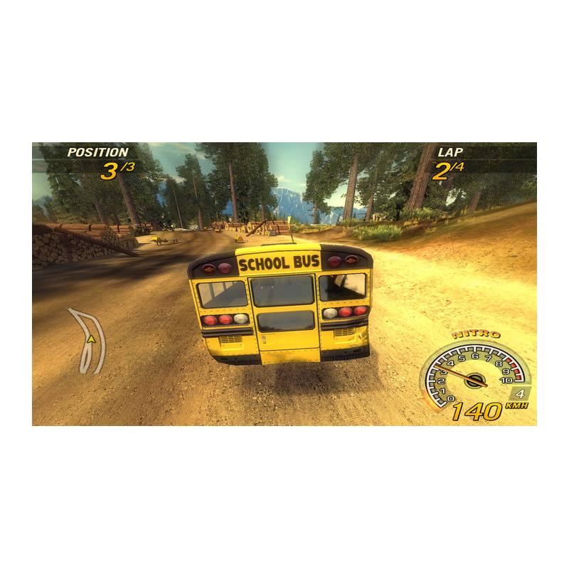اسکرین شات(تصویر گیم پلی) بازی FlatOut 2  برای PS2