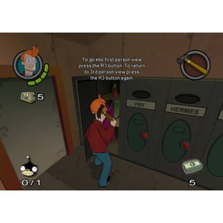 اسکرین شات(تصویر گیم پلی)  بازی Futurama برای PS2
