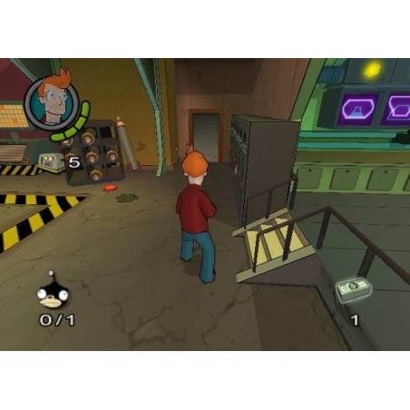 اسکرین شات(تصویر گیم پلی)  بازی Futurama برای PS2