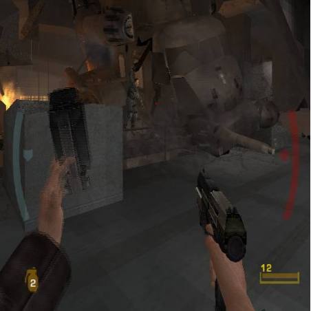 اسکرین شات(تصویر گیم پلی)  بازی GoldenEye Rogue Agent برای PS2