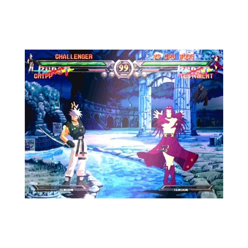 اسکرین شات(تصویر گیم پلی) بازی Guilty Gear X2 برای PS2