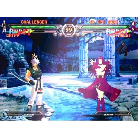 اسکرین شات(تصویر گیم پلی) بازی Guilty Gear X2 برای PS2