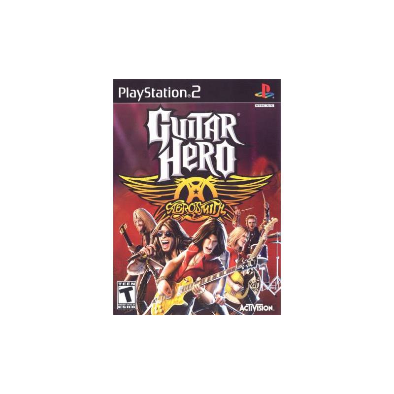 کاور بازی Guitar Hero Aerosmith برای PS2