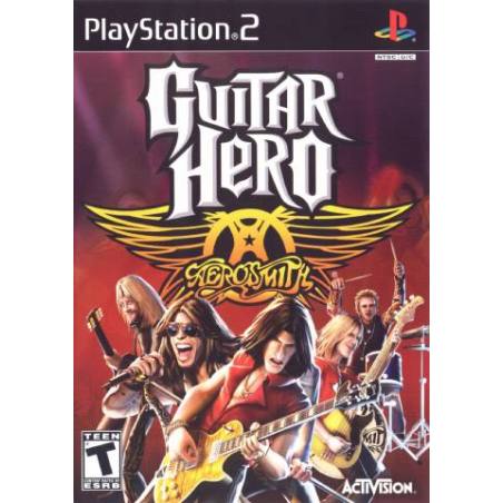 کاور بازی Guitar Hero Aerosmith برای PS2