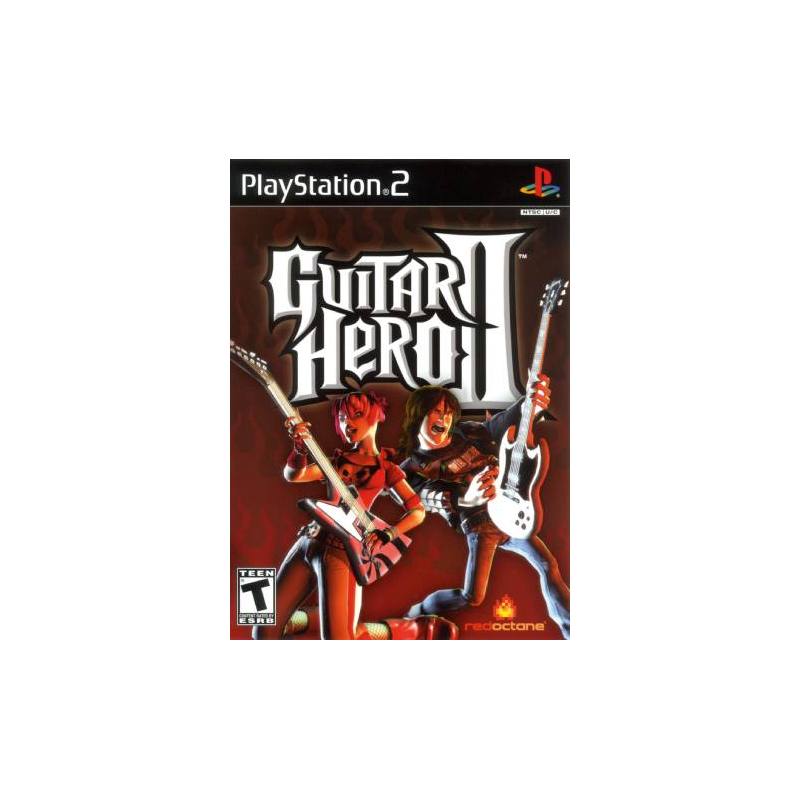 کاور بازی Guitar Hero II برای PS2