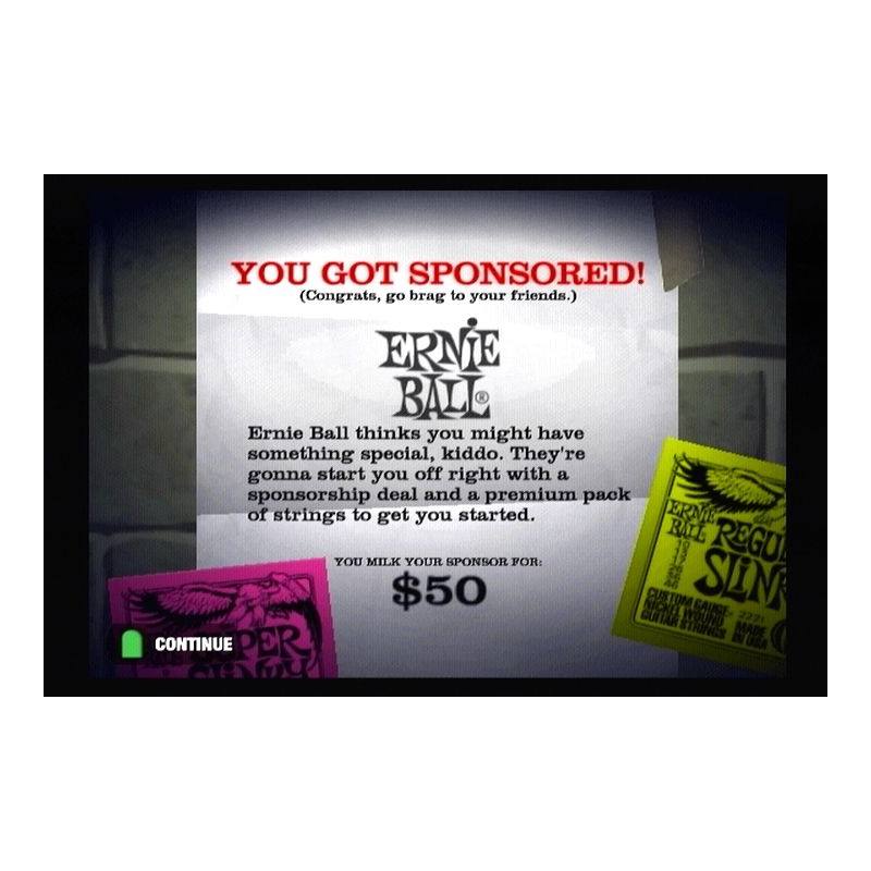 اسکرین شات(تصویر گیم پلی)  بازی Guitar Hero II برای PS2