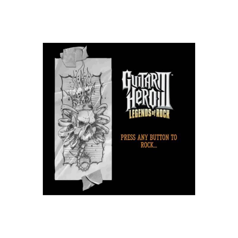 اسکرین شات(تصویر گیم پلی) بازی Guitar Hero III Legends of Rock برای PS2