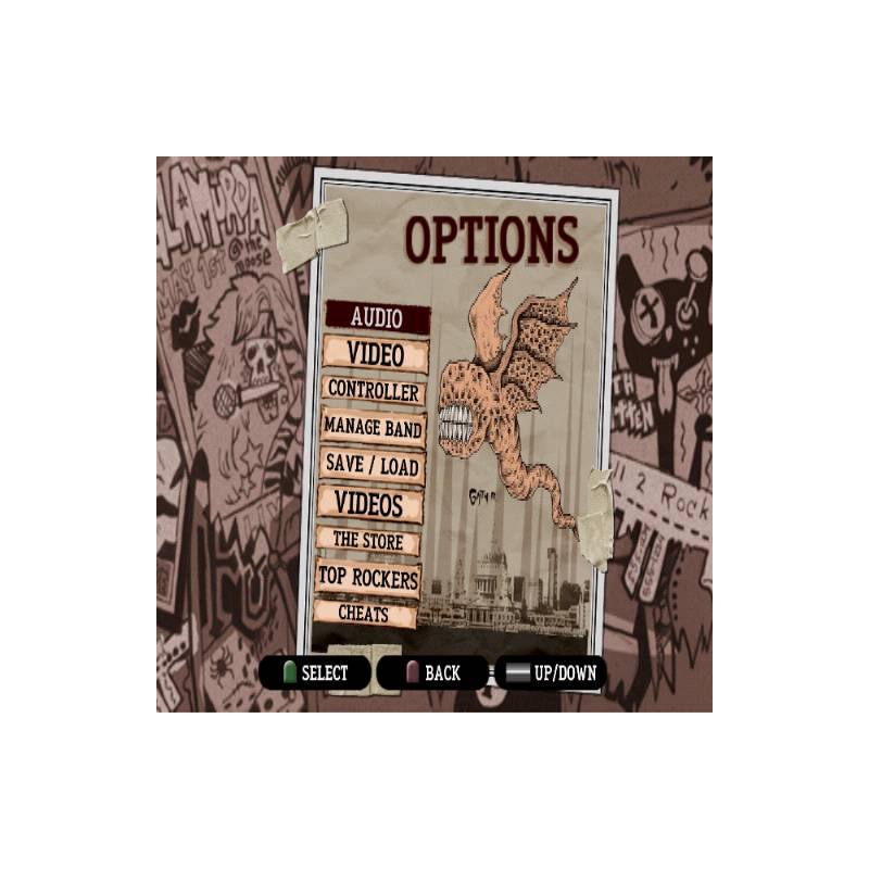 اسکرین شات(تصویر گیم پلی) بازی Guitar Hero III Legends of Rock برای PS2