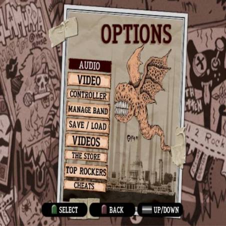 اسکرین شات(تصویر گیم پلی) بازی Guitar Hero III Legends of Rock برای PS2