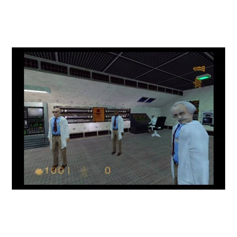 اسکرین شات(تصویر گیم پلی) بازی Half-Life برای PS2