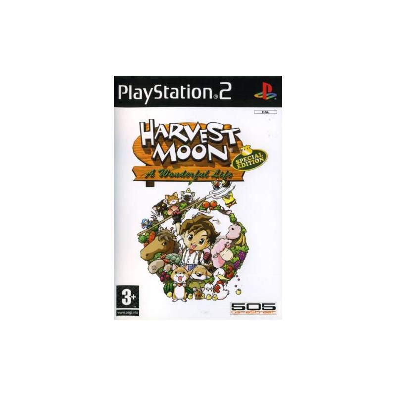 کاور بازی Harvest Moon A Wonderful Life (Special Edition) برای PS2