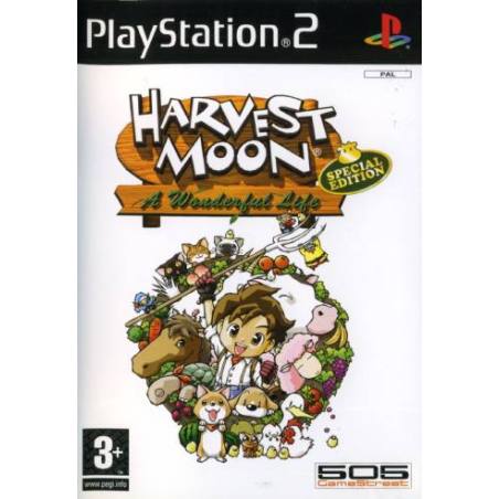 کاور بازی Harvest Moon A Wonderful Life (Special Edition) برای PS2