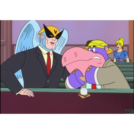 اسکرین شات(تصویر گیم پلی)  بازی Harvey Birdman Attorney at Law برای PS2