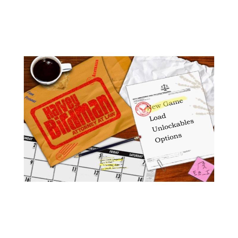 اسکرین شات(تصویر گیم پلی)  بازی Harvey Birdman Attorney at Law برای PS2