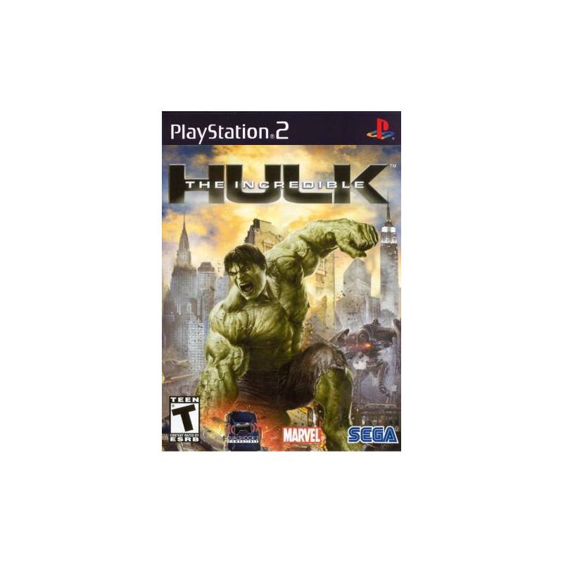 کاور بازی The Incredible Hulk برای PS2