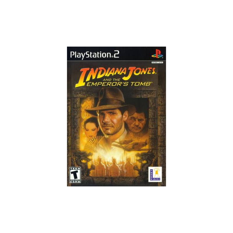 کاور بازی Indiana Jones and the Emperor's Tomb برای PS2