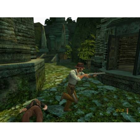 اسکرین شات(تصویر گیم پلی) بازی Indiana Jones and the Emperor's Tomb برای PS2