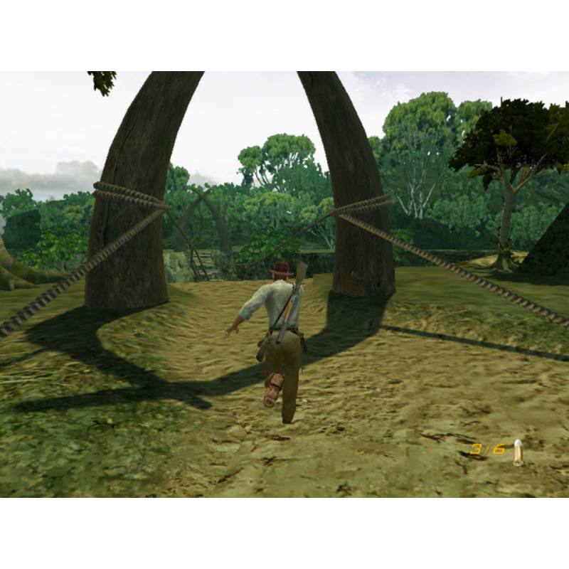 اسکرین شات(تصویر گیم پلی) بازی Indiana Jones and the Emperor's Tomb برای PS2