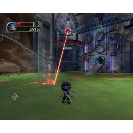 اسکرین شات(تصویر گیم پلی) بازی I-Ninja برای PS2