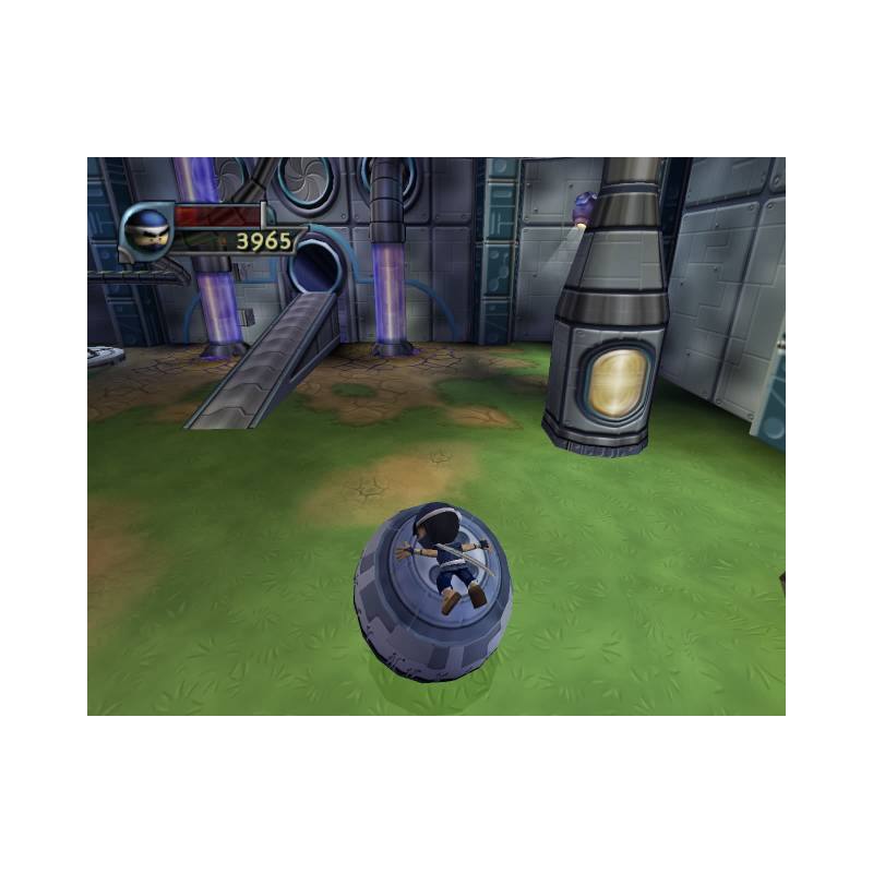 اسکرین شات(تصویر گیم پلی) بازی I-Ninja برای PS2