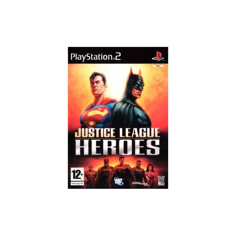 کاور بازی Justice League Heroes برای PS2