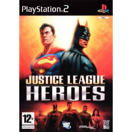 کاور بازی Justice League Heroes برای PS2