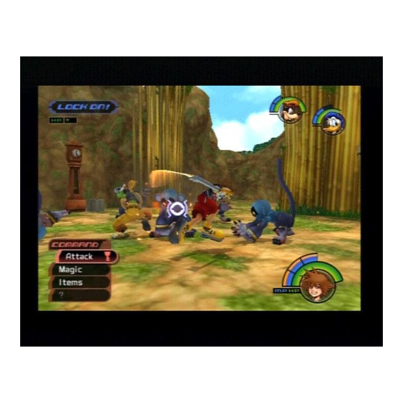 اسکرین شات(تصویر گیم پلی)  بازی Kingdom Hearts برای PS2