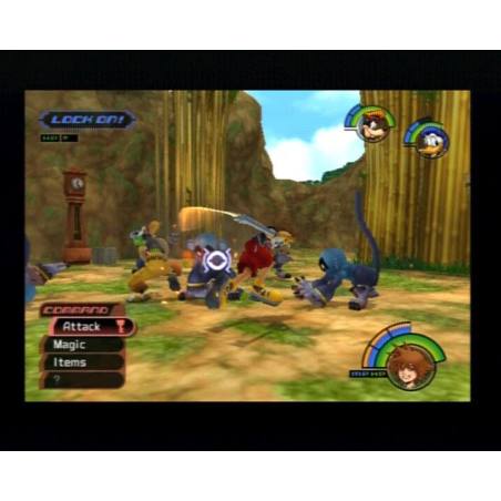 اسکرین شات(تصویر گیم پلی)  بازی Kingdom Hearts برای PS2