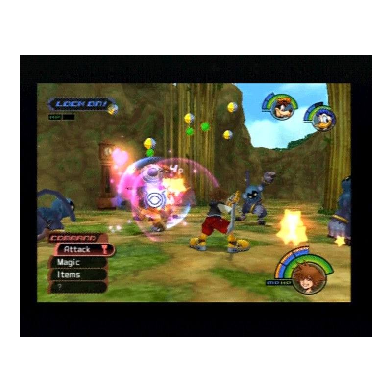 اسکرین شات(تصویر گیم پلی)  بازی Kingdom Hearts برای PS2