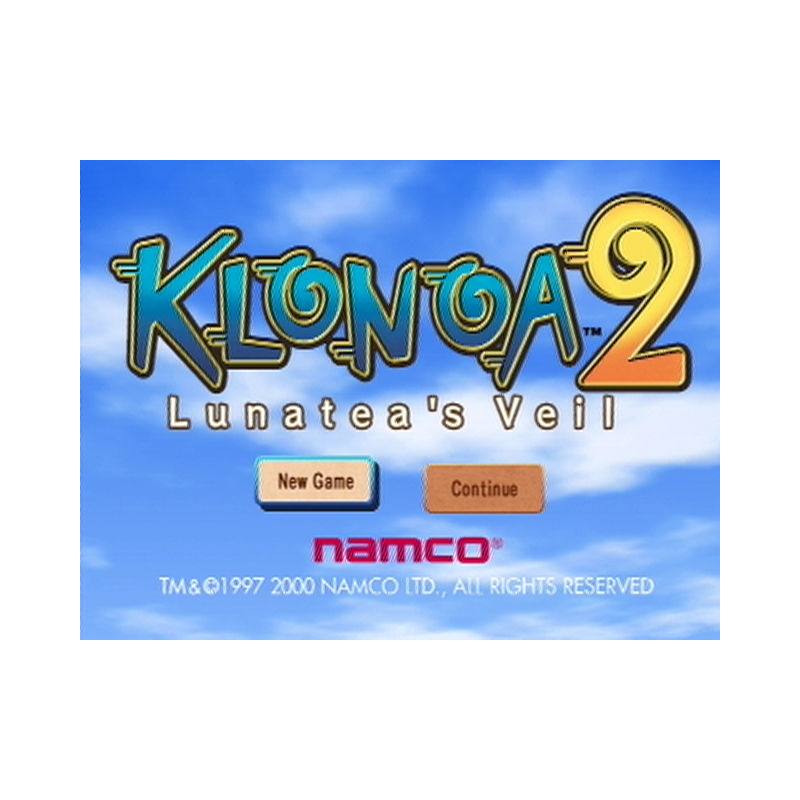 اسکرین شات(تصویر گیم پلی) بازی Klonoa 2 Lunatea's Veil برای PS2