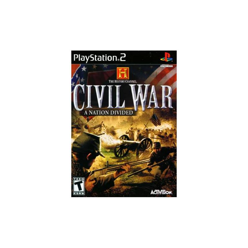 کاور بازی The History Channel Civil War - A Nation Divided برای PS2