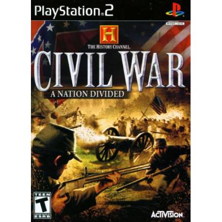 کاور بازی The History Channel Civil War - A Nation Divided برای PS2