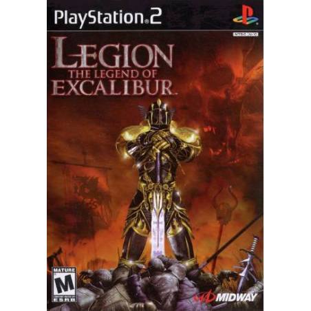 کاور بازی Legion The Legend of Excalibur برای PS2