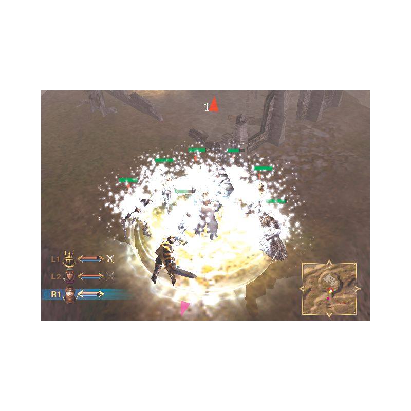 اسکرین شات (تصویر گیم پلی)  بازی Legion The Legend of Excalibur برای PS2