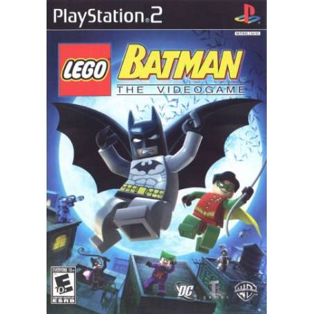 کاور بازی  LEGO Batman The Videogame برای PS2