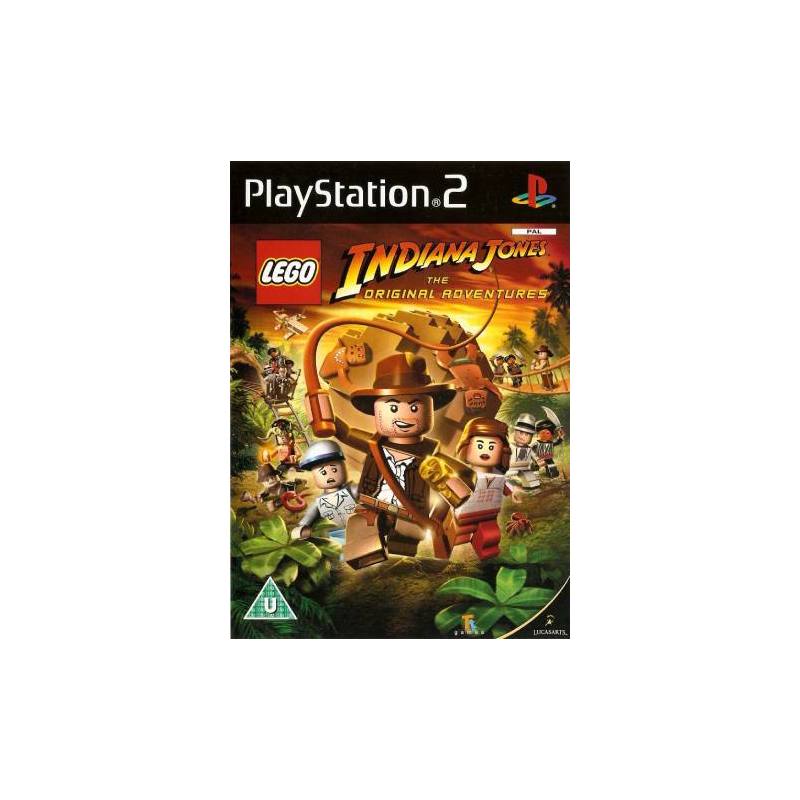 کاور بازی LEGO Indiana Jones The Original Adventures برای PS2